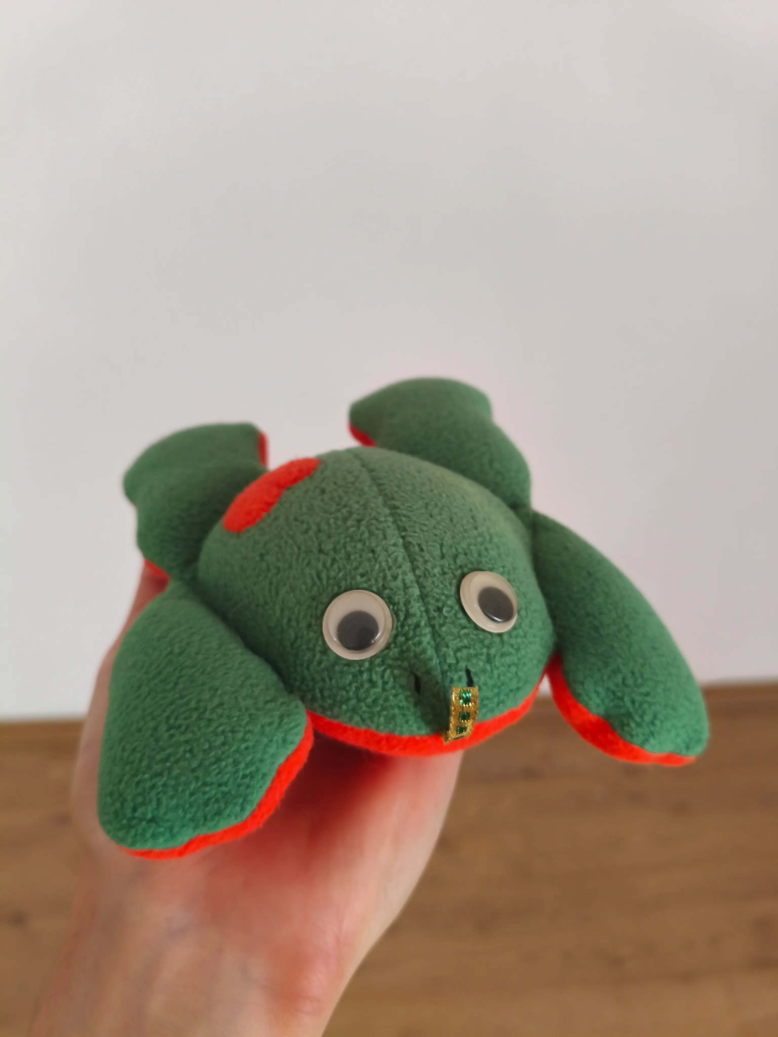 Cute toy frog