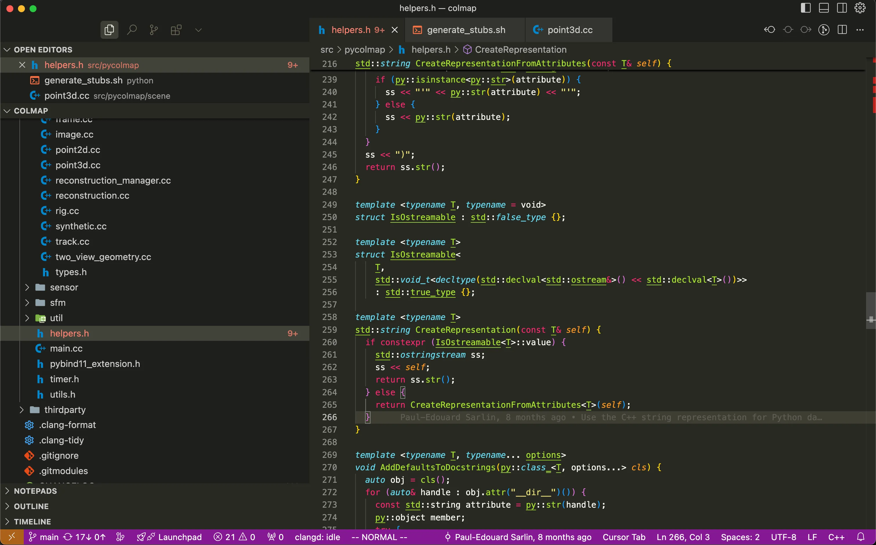 IDE screenshot